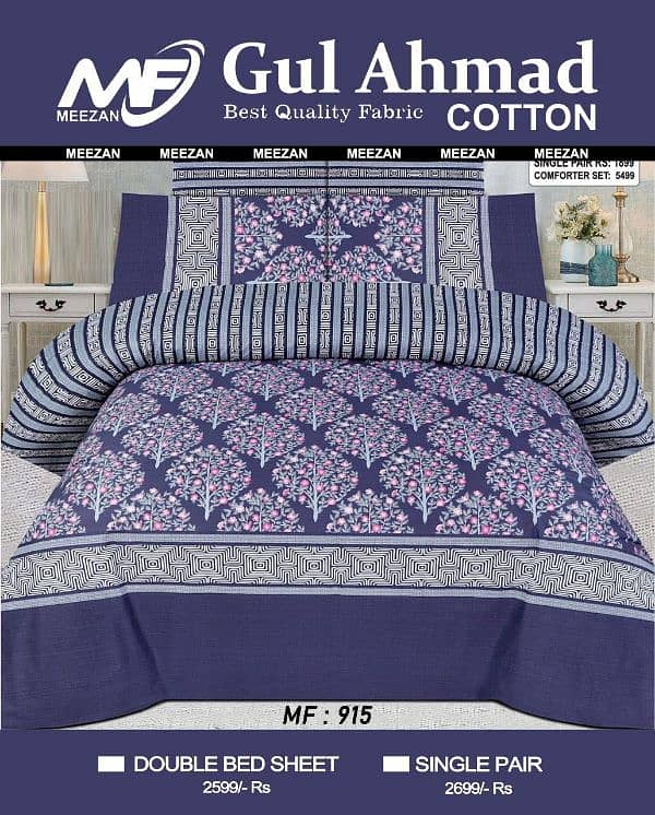 Gul Ahmed bedsheets 0