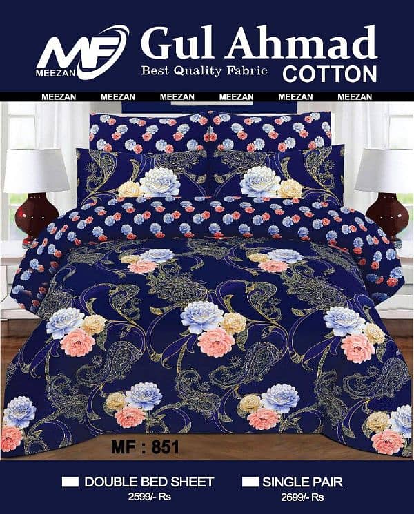 Gul Ahmed bedsheets 5