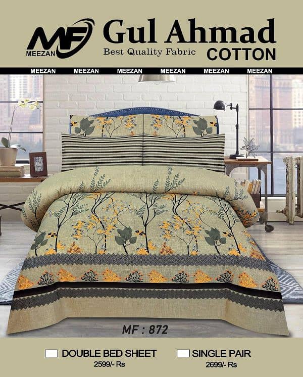 Gul Ahmed bedsheets 17