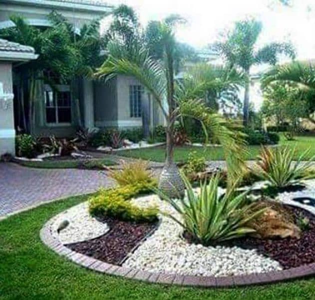 stone mix | Garden decore pebbles | garden 3