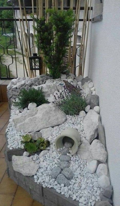 stone mix | Garden decore pebbles | garden 4