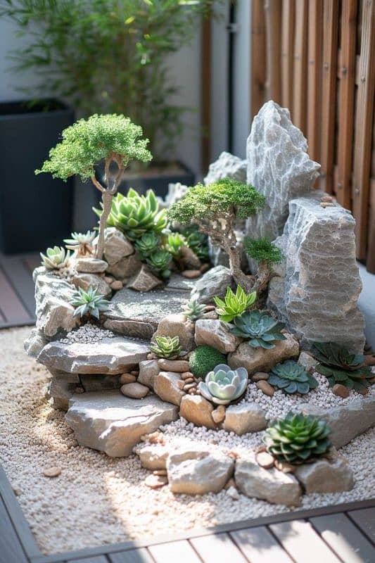 stone mix | Garden decore pebbles | garden 6