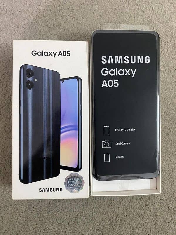 Samsung A05 box pack 0