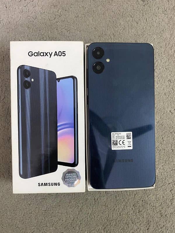 Samsung A05 box pack 1