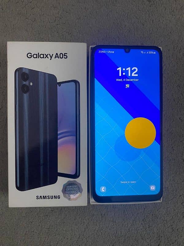 Samsung A05 box pack 2