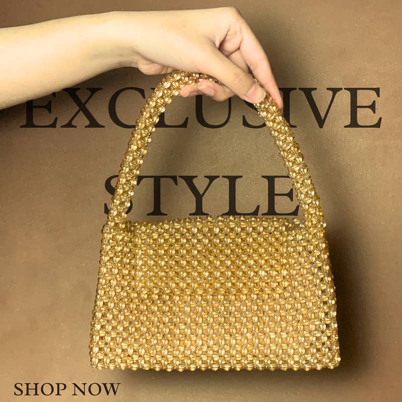 Elegant Crystal Pearl Bag – Modern Fashion Must-Have 1