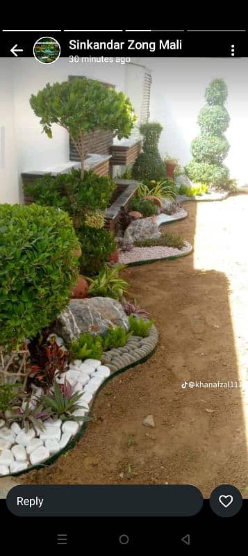 stone mix | Garden decore pebbles | garden 9