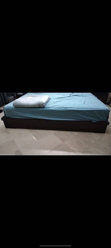 low bed set in advance style minimalistic 1