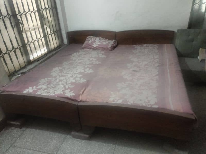 wooden Bed 1