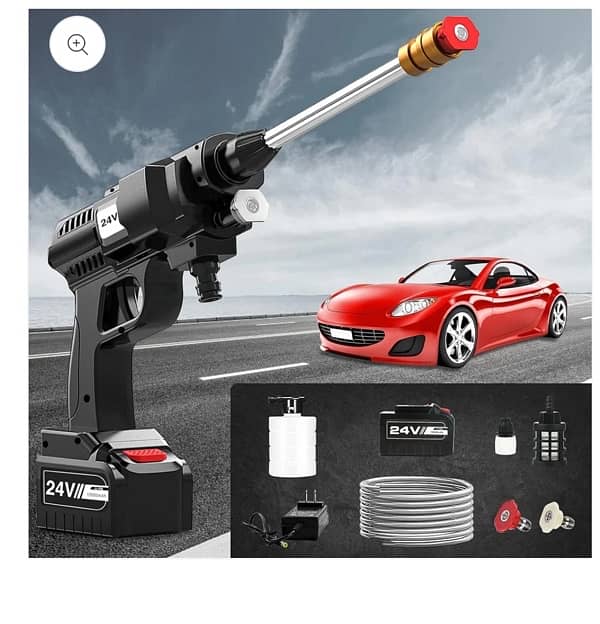 Cordless Portable High Pressure Spray Water Gun 3