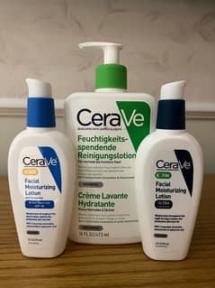 Original CeraVe products (slightly used)