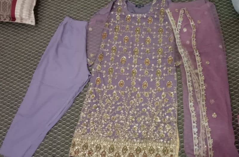 wedding clothes Purple 3