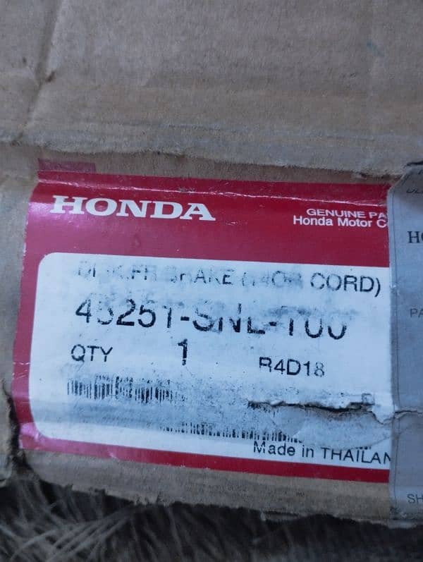 Honda Civic disc wheel Brake Disc 4