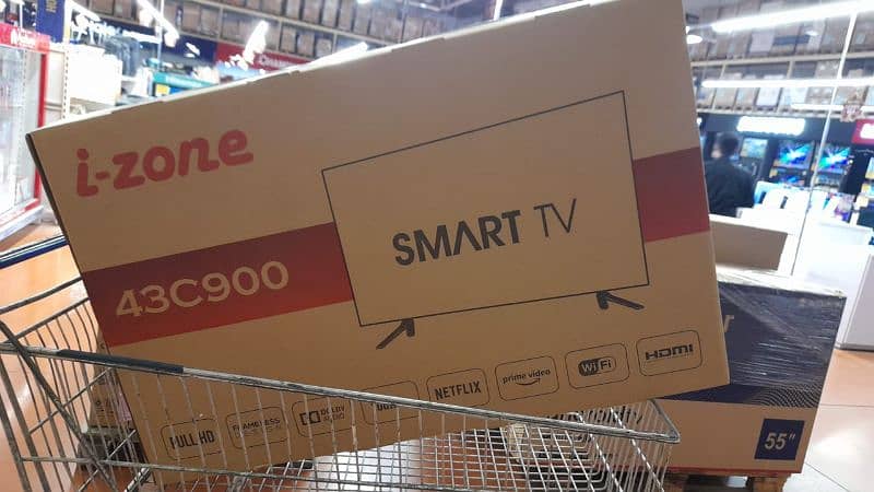 43"IZONE C900 ANDROID LED TV 1