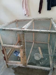 good condition cage hai hen or birds ke liye