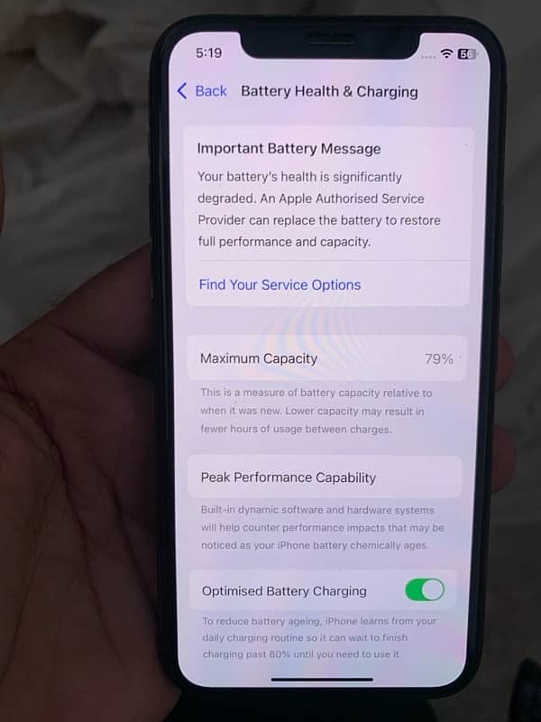 iPhone 11  pro 64gb rectory 9