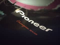 pioneer woofer 309D4 double coil, bass support on heavy amplifiers