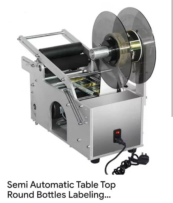 sami auto labeling machine round botel imported 220 voltage 1