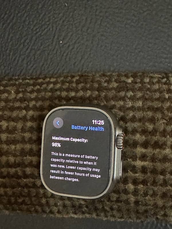 Apple Watch Ultra (98% battery health) 2