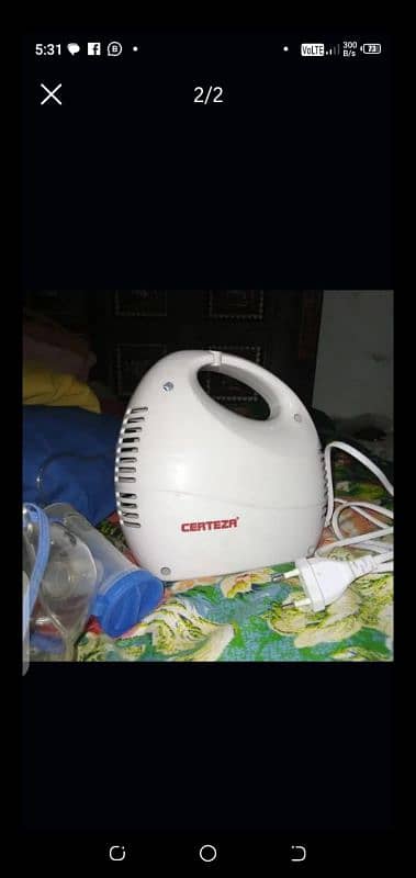 Nebulizer compressor system 1