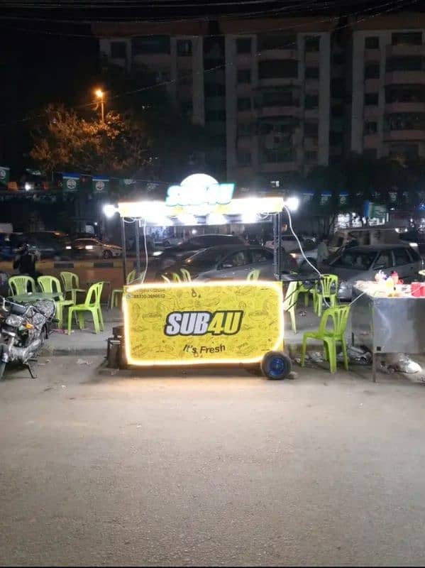 heavy customize Sub Burger Cart so bhot expensive banwaye thi Sutter 0