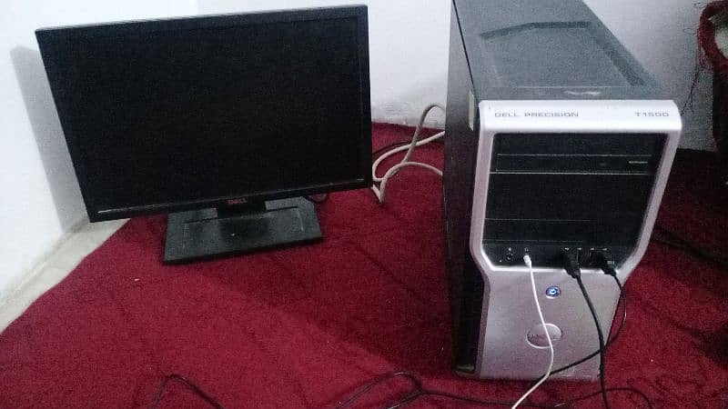 gamin pc Dell cor i5 500GB hardisk 6GB RAM graphic card nividia fx1800 0