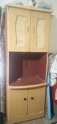 wardrobe/ divider/ study table or book shelf in a good condition