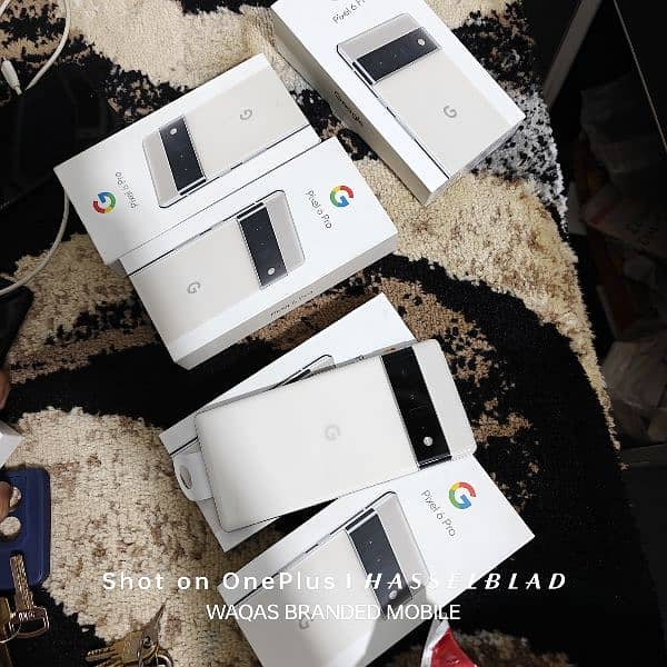 Google pixel 6pro 12GB 256GB brand new box pack zero water pack PTA 1