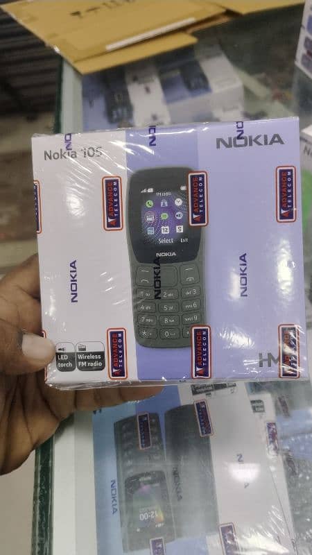 nokia 105 official one year warranty box pack 0