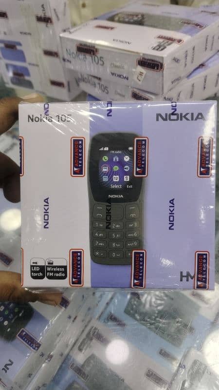 nokia 105 official one year warranty box pack 1