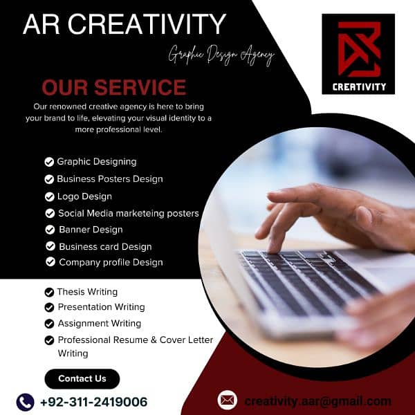 Graphic Design & Writing Services 0