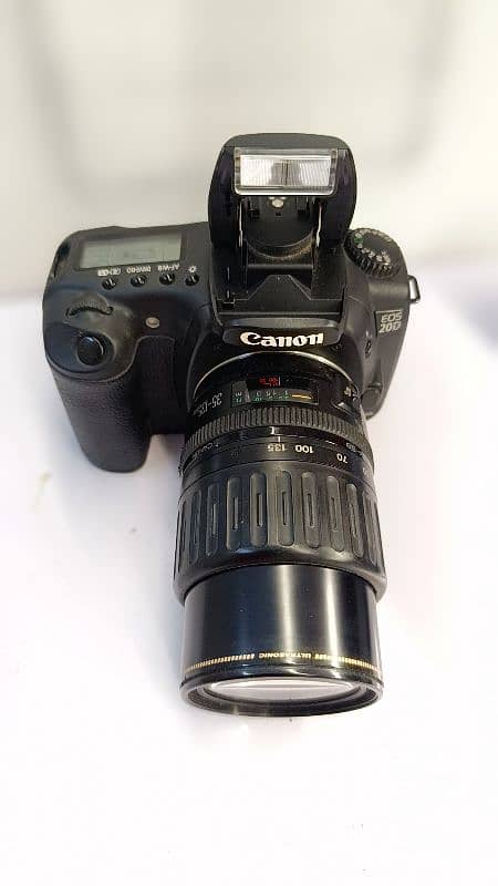 Dslr canon 20-d with 35-135mm lens for best background bluring HD 6