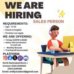 Sales person