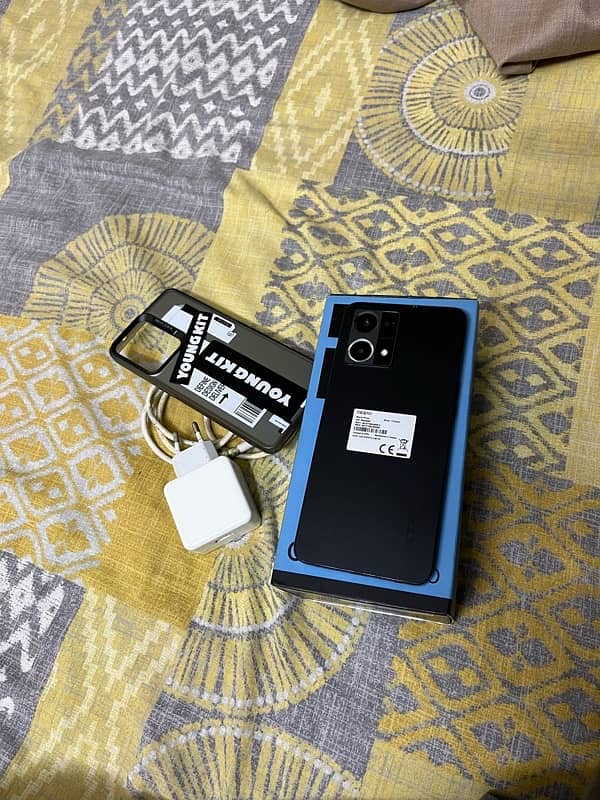 OPPO F21 Pro with Box Accessories 0