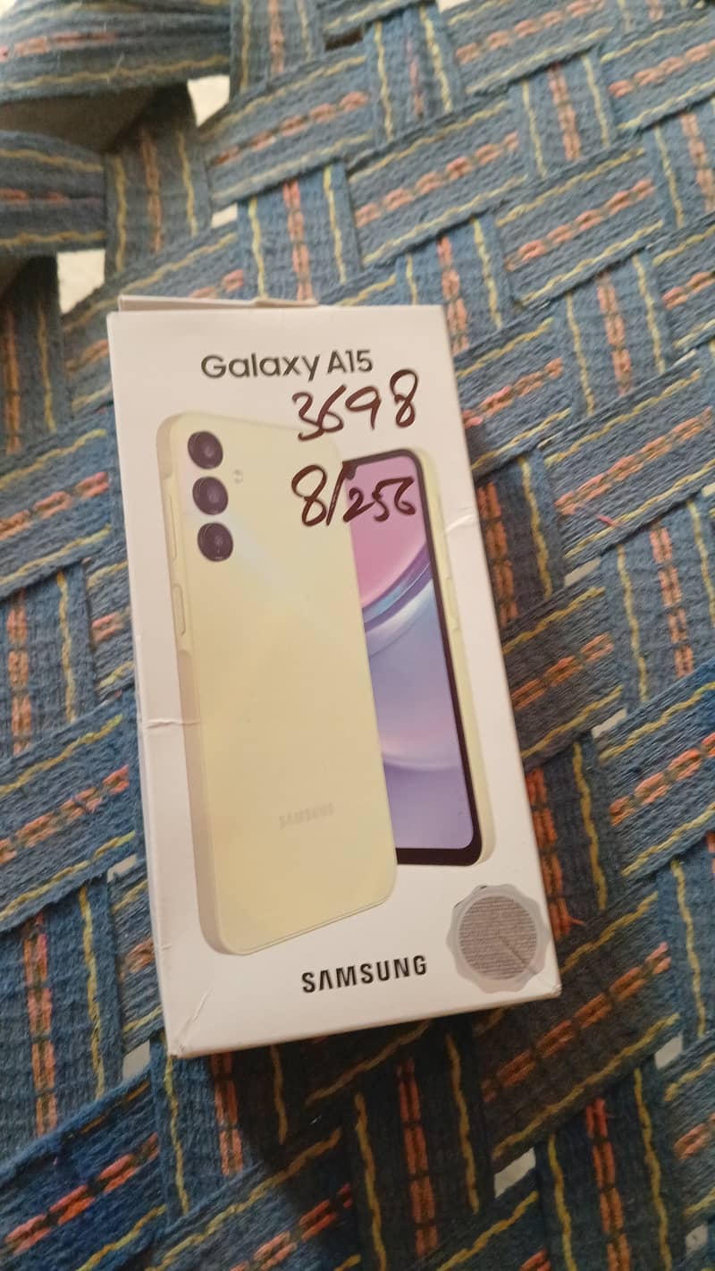 A15 Samsung in yellow colour 7