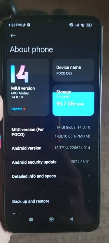 Xiaomi POCO C65 10