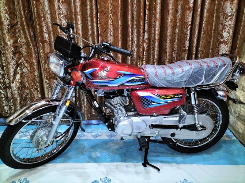 Honda CG 125 2024 4 month brand new bike zero meter bike 0