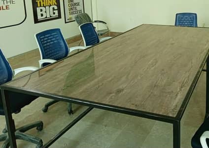 conference table . visiting chairs. table