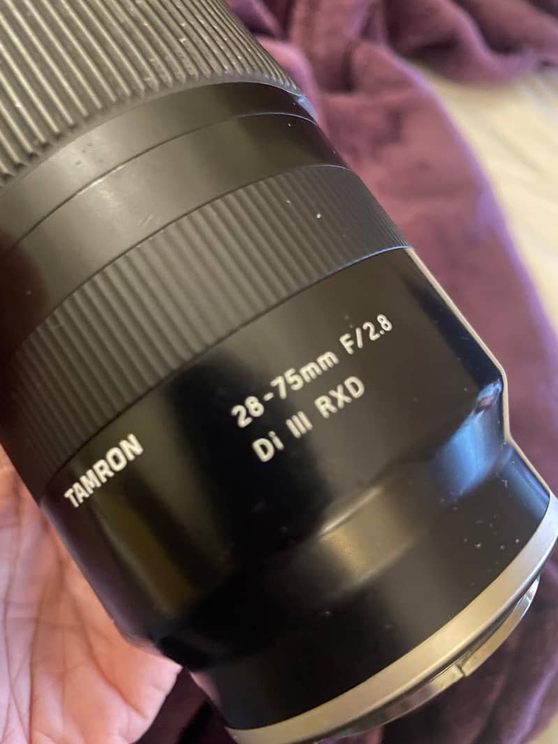 Tamron 28-75mm Sony mount 1