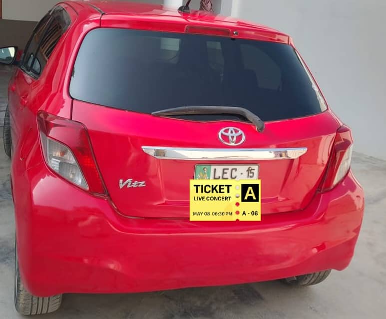 Toyota Vitz 2012 2015 1