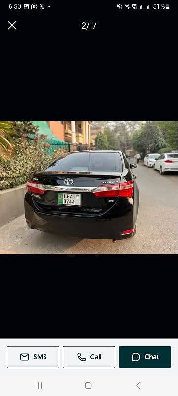 Corolla Gli 2016 Model Bumper And Lights 4