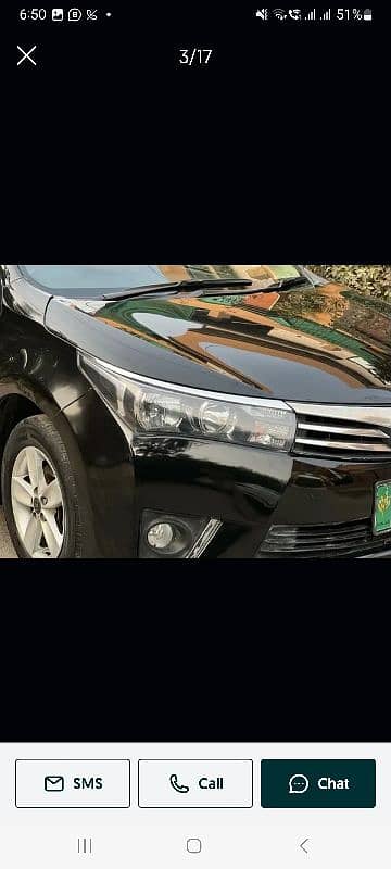 Corolla Gli 2016 Model Bumper And Lights 5