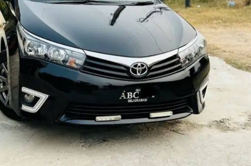 Corolla Gli 2016 Model Bumper And Lights 8