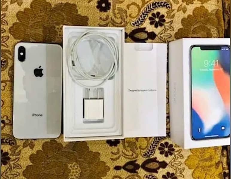 iPhone X 64gb pta approved All ok complete box 0