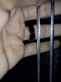 solid Italian men 925 chain