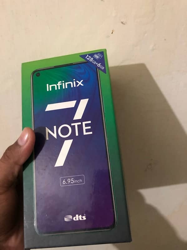 Infinix note 7 6/128…. 10/9 condition 5