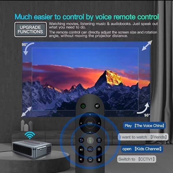 Projector 4K 1080P 8K Android ProjectorsFull HD For Home Theater 13