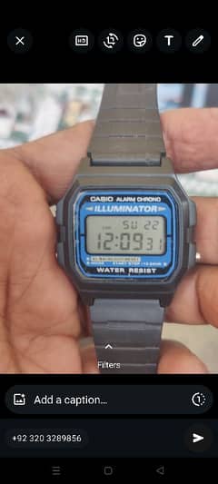 Original Casio Model No F-105 Made In Thailand Digital watch for sale