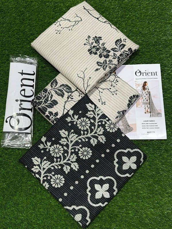 *ORIENT  KHADDAR DIGITAL PRINT VOLUME*   *KHADDAR Airjet Fabric* 1