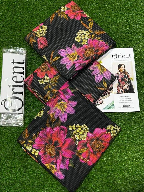 *ORIENT  KHADDAR DIGITAL PRINT VOLUME*   *KHADDAR Airjet Fabric* 6